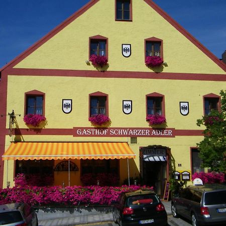 Hotel-Pension Schwarzer Adler 纳堡 外观 照片
